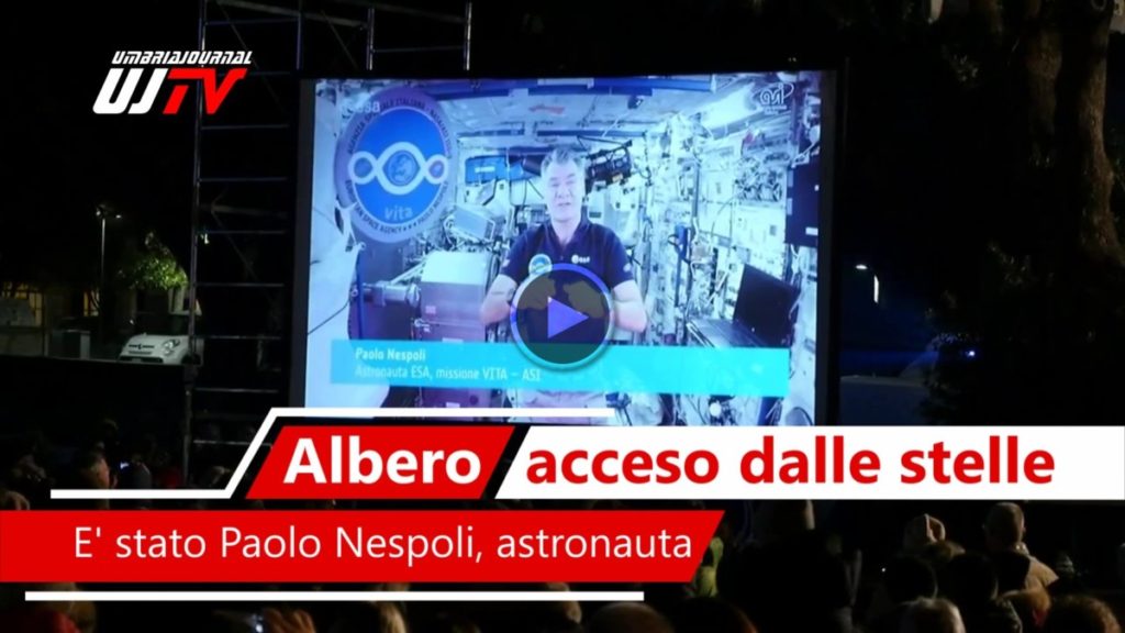 Картинки по запросу paolo nespoli accende albero