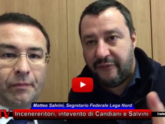 Inceneritore Terni, Matteo Salvini, la Lega Nord è con i consiglieri regionali