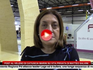 Catiuscia Marini attacca Matteo Salvini su Facebook e si scatena l'inferno