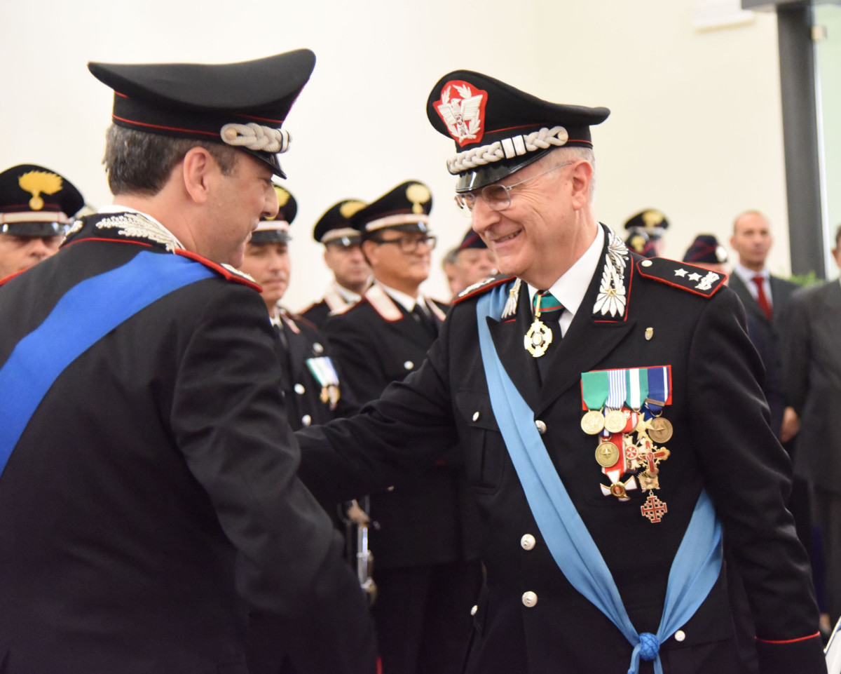 Fotogallery nuovo comandate dei Carabinieri, Massimiliano Della Gala