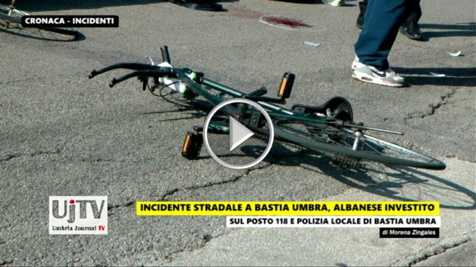 Incidente stradale a Bastia, ciclista investito, ferito