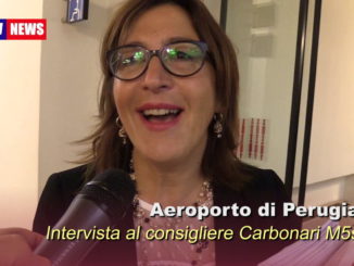 Aeroporto, M5S Umbria, intervista a Maria Grazia Carbonari M5s