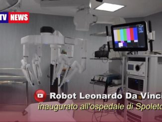 Robot chirurgico Leonardo Da Vinci XI all'ospedale di Spoleto, prime immagini