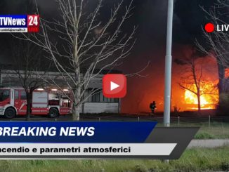 Incendio Ponte San Giovanni, Asl, parametri atmosfera nella norma video
