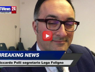 Video intervista a Riccardo Polli segretario Lega Foligno alla presentazione Stefano Zuccarini