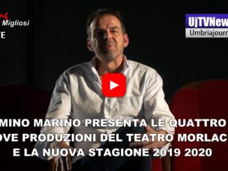 Intervista con Nino Marino, presenta 4 nuove produzioni e la stagione del teatro Morlacchi