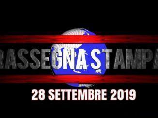 Rassegna stampa dell’Umbria 28 settembre 2019 UjTV News24 LIVE