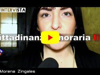 Cittadinanza onoraria a Liliana Segre, intervista a Sarah Bistocchi