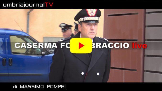 Inaugurata nuova caserma Carabinieri di Perugia Fortebraccio in Corso Garibaldi