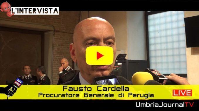 Lunga intervista video con il procuratore generale di Perugia, Fausto Cardella