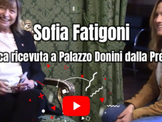 Ricevuta a Palazzo Donini l’astrofisica perugina Sofia Fatigoni