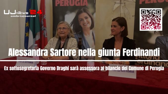 Alessandra Sartore sarà primo assessore della giunta Ferdinandi, se vince Vittoria