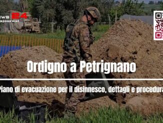 Piano di Evacuazione per il Disinnesco dell'Ordigno a Petrignano: Dettagli e Procedura