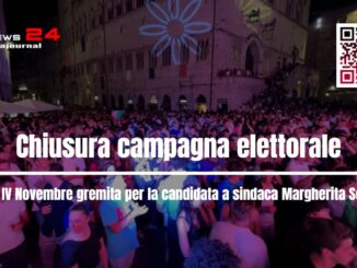 Margherita Scoccia chiude campagna elettorale in piazza IV Novembre