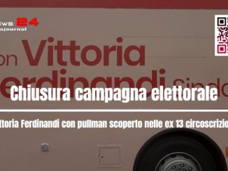 Vittoria Ferdinandi chiude campagna elettorale con bus itinerante